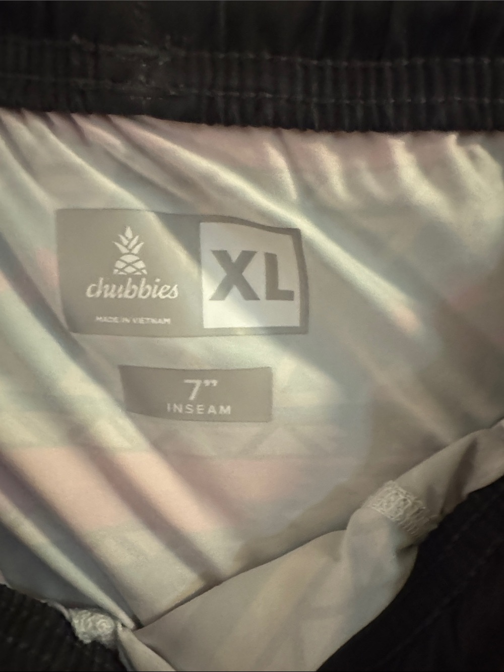 chubbies Black Aztec-Pattern Swim Trunks - Picture 2 of 6